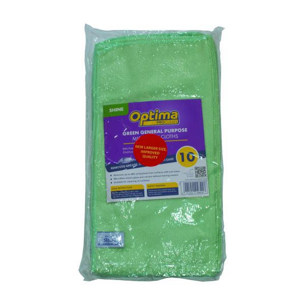 Microfibre Cloth Green 40 x 40cm